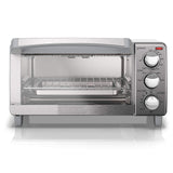 BLACK+DECKER 4-Slice Toaster Oven with Natural Convection, Stainless Steel, TO1760SS (TO1760SST-1)