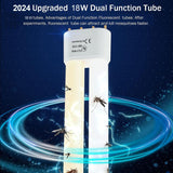 Bug Zapper Indoor Outdoor, 4300V 18W Electric Mosquito Killer, Mosquito Trap Fly Zapper Insect Killer Topwowe