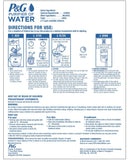 P&G Purifier of Water Portable Water Purifier Packets. Emergency Water Filter Purification Powder Packs for Camping, Hiking, Backpacking, Hunting, and Traveling. (12 Packets)