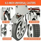 Foldable Panel Push Cart Dolly,2IN1 Steel Plate Platform Truck,36"×24" Heavy Duty Moving Hand Truck Flatbed Cart