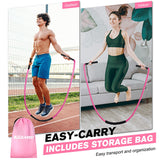 Jump Rope, Weighted Jump Rope for Women, 1.5LB Adult Skipping Rope for Fitness, Home Gym Workout Equipment, Heavy Exercise Jumpropes for Weight Loss, Shape body, Strength Training, Total Body Workout KUZARO