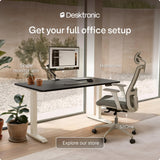 Desktronic HomeOne Standing Desk 60x30 — Ergonomic Sit Stand Home Office Desk