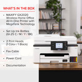 Canon Megatank GX2020 All-in-One Wireless Supertank [Megatank] Printer | Print, Copy and Scan| Mobile Printing