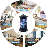 Electric Bug Zapper Indoor/Outdoor, 4200V High Powered Mosquito Zappers Killer, Waterproof Insect Fly Swatter Zapper Dickinda