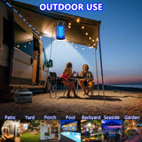 Bug Zapper Outdoor, Mosquito Zapper with LED Light, Fly Zapper Outdoor Indoor, Insect Zapper Electric Fly Traps LUOJIBIE