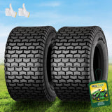 Wiltire 2 Pack 13x6.50-6 Turf Lawn Garden Mower Tire,13x6.5x6 Zero Turn Mower Tire, Tubeless Tractor Tires for Garden Tractors, Walk-behind Mowers, Turf Maintenance Vehicles, Golf Carts
