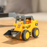 Cat Construction Workforce Jumbo Tower Crane Set, 50-Inch RC Crane Toy with 360-Degree Rotation, Hook and Wrecking Ball, Light, Skid Steer and 4" Figure, USB Rechargeable, Ages 5+