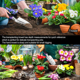 Garden Tools Set 83 Piece, Succulent Tools Set Included, Heavy Duty Aluminum Gardening Tools for Gardening
