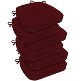 downluxe Chair Cushions for Dining Chairs, Waterproof Kitchen Chair Pads,