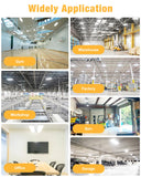 LED Linear High Bay Light, 300W 45000LM 5000K High Bay Shop Lights