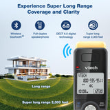 Super Long Range 2-Handset DECT 6.0 Cordless Phone for Home with Answering Machine, 2300 ft Range, Call Blocking VTech