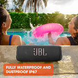 JBL Flip 6 - Portable Bluetooth Speaker, powerful sound and deep bass, IPX7 waterproof, 12 hours of playtime, JBL PartyBoost for multiple speaker pairing for home, outdoor and travel (Blue) JBL