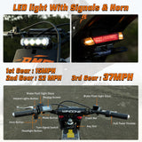 RM7 Electric Dirt Bike, Off-Road Motorcycle for Adults & Teens