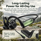 E12 Bone Conduction Headphones with Camera, 1080P Hand-Free POV Camera Earbuds, Smart AI Assistant, IP65 Waterproof, 16 Languages Bluetooth Open-Ear Wireless Sports Povbuds for Running , Cycling, Work
