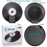 3.5mm TRRS 4 Pole 360° Omni-Directional Conference Recording Microphone with Daisy Chain Option for Meetings Using iPhone ECS