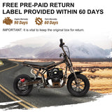 Oryxearth 37.7CC 4-Stroke Kids Dirt Bike