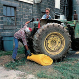 Rubbermaid Commercial Products BRUTE Heavy-Duty Round Trash/Garbage Can, 32-Gallon, White, Outdoor Waste Container for Home/Garage/Mall/Office/Stadium/Bathroom Rubbermaid Commercial Products