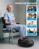 COMFIER Heated Foot Massager for Neuropathy Pain Plantar Fasciitis Electric Feet Massager with Heat Compression Vibration Shiatsu Deep Tissue Relief Foot Heater Massager Large Size 14 for Men Gifts