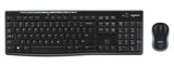 Logitech MK270 Wireless Keyboard & Mouse Combo Active Lifestyle Travel Home Office Modern Bundle with Micro Glow in The Dark Portable Wireless Bluetooth Speaker, Gel Wrist Pad & Gel Mouse Pad