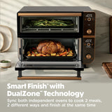 Ninja Double Oven Pro Smart XL, 30.2 Qt, 12-in-1, Onyx, DCT801BK