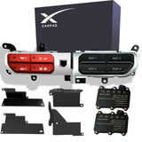 OEM Style Auxiliary Switch Bank Kit,Aux Switch Panel Dash 4 Buttons 4x30A for Wrangler JL 2018-2023 & Gladiator JT 2019-2023