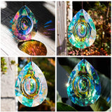 89mm/3.5in Hanging Chandelier Crystals Prism for Window Suncatchers Rainbow