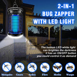 Endbug Bug Zapper, Bug Zapper Outdoor Indoor with LED Light, Electric Mosquito Zapper Fly Zapper, Waterproof Mosquito Killer Endbug