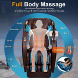 VUYSUYVY Upgraded 4D Massage Chair Full Body, Zero Gravity SL-Track Massage Chair Recliner with AI, Body Scan, Heating, Calf Kneading, Rocking Sleep Mode, Airbags, Foot Rollers, 18 Auto Modes