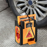 2000A Peak Jump Starter with Air Compressor, Portable Power Station with 400W Inverter, 12V Car Battery Booster for 8.5L Gas/Diesel Engines