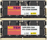 PC4-21300 2Rx8 1.2V CL19 260-PIN Non-ECC SODIMM KIT NVTEK Notebook Laptop PC Memory