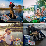 TCMBY 327PCS Fishing Tackle Lures Bait Kit Set Fishing Tackle Box with Tackle Included Fishing Gear, Fishing Lures, Worm, Spinner, Spoon, Hook for Freshwater Bass Trout Fishing Gifts for Men TCMBY