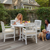 Outdoor Chair Cushions Set of 4: Waterproof & Fade Resistant Seat Cushion for Patio Furniture