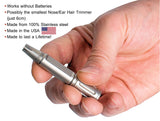 Groom Mate Platinum XL Professional Nasal & Ear Hair Trimmer Made in USA