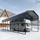 PHI VILLA 14X35 RV Carport, Metal Carports Canopy Heavy Duty Car Garage
