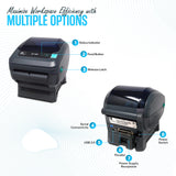 ZP450 Zebra Direct Thermal Label Barcode Printer - USB, Serial & Parallel