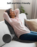 COMFIER Back Massager with Heat, Vibration Massage Seat Cushion with 8 Massage Nodes & 5 Modes, Adjustable Chair Massager Pad for Home Office, Heated Chair Pad, Gifts for Women Men Mom Dad