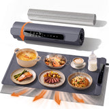 Warming Mat for Food Extra Large - 36”x15” Electric Food Warmer with Heat Resistant Pad, 11 Temperature & 20 Timer Settings with 6 Preset Modes, Dual Temperature Display, Child Lock & Auto Shut-Off