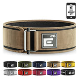 Element 26 Self-Locking Weight Lifting Belt - Premium Weightlifting Belt for Serious Functional Fitness, and Olympic Lifting Athletes - Lifting Belt for Men and Women (Large, Ranger Tan)