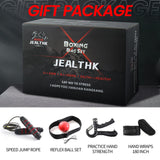 JEALTHK 4FT High-Density Oxford Fabric Unfilled Punching Bag for Adults. Boxing Training Equipment with 12OZ Gloves for Boxing MMA Kickboxing Karate Muay Thai Home Gym Training Jealthk