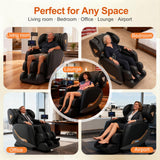 GOLD TIME Upgraded Massage Chair Full Body, Zero Gravity Recliner with Heat, 10 Fix Points, Bluetooth, Touch Screen, Footrest, Shiatsu Massage Chair Full Body for Parents, Seniors & Easy Assembly