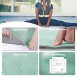 UMINEUX Extra Thick 1/3'' Non Slip Yoga Mats for Women, Eco Friendly TPE Fitness Exercise Mat with Carrying Sling & Storage Bag UMINEUX