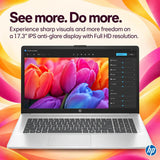 HP Essential 17 FHD Laptop, 32GB RAM, 2TB Storage, AMD Ryzen 5 Hexa-Core
