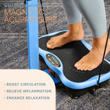 Lifepro TrimLite Vibration Plate Exercise Machine with Handlebars – Whole Body Vibration Platform for Lymphatic Drainage & Weight Loss – 99 Speed Levels