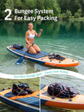Niphean (Extra Large) Inflatable Paddle Board, SUP for 2+1 People/Family