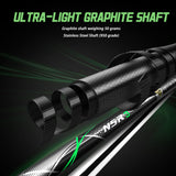 PGM Men's Complete Golf Club Sets - 12 Pieces - 3 Wood (#1,3,5), 1 Hybrid (#4H), 6 Irons(#5,6,7,8,9,PW), RH