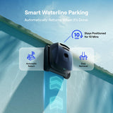 Beatbot Sora 10 Cordless Pool Vacuum Robot for Inground & Above Ground Pools, 6800 GPH Suction, Floor/Wall/Waterline/Shallow Area Cleaning, Waterline Parking, 300 Mins Runtime, Midnight Blue