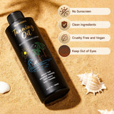 Rupuqira Spray Tan Solution 8.5 fl.oz. - Professional Sunless Tanning Solution, Deep Natural Bronze Glow, Streak-Free, Fast-Drying, Long-Lasting Color, All Natural Tanning Solution