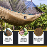 Hammock Underquilt, Full Length Lightweight 4 Season Hammock Quilt for Camping Hiking Backpacking OneTigris