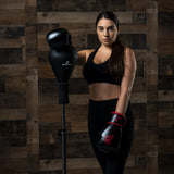 TechTools Punching Bag with Stand, Boxing Bag for Teens & Adults - Height Adjustable - Speed Bag for Training, Boxing Equipment, Stress Relief & Fitness
