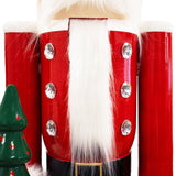 Prime Retreat Giant Nutcracker Mr. Claus Statue